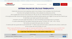 Desktop Screenshot of faciljuridico.com.br